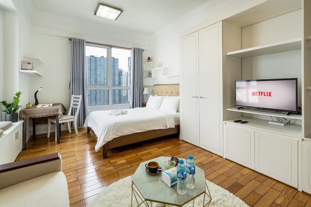 The Manor 2 Luxury Apartment Free Roof Top Pool Ho Chi Minh City Bagian luar foto